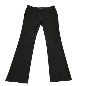 Apt.9 Women's Jeans Bootcut slimming Size 10 32x28 High-Rise Black